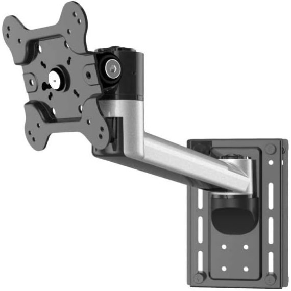 Slat Wall Single Swivel Supreme Monitor Mount