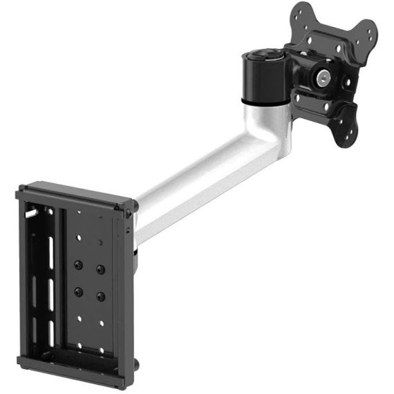 Slat Wall Single Swivel Supreme Monitor Mount