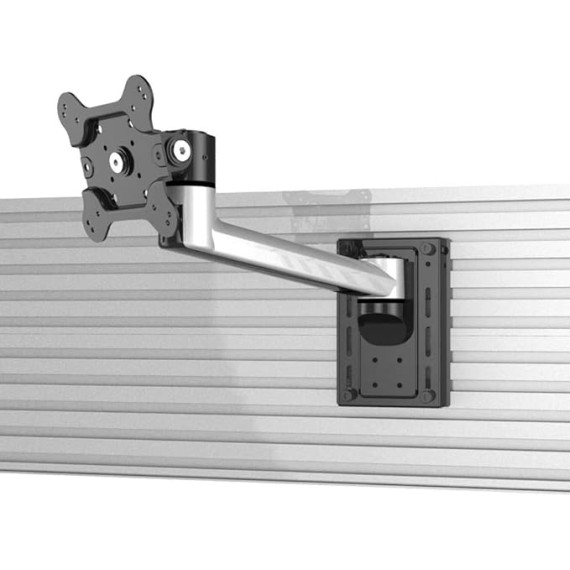 Slat Wall Single Swivel Supreme Monitor Mount