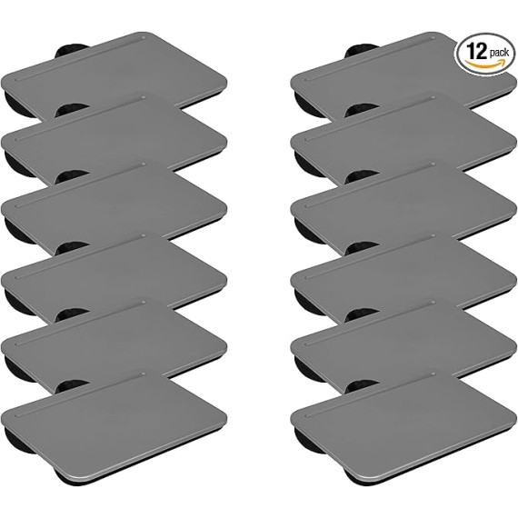LAPGEAR Compact Lap Desk - Charcoal - Fits up to 15 Inch Laptops - Pack of 12 - Style No. 43005