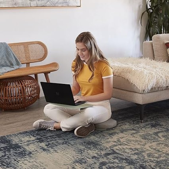 The Surf Cushion, Added Seat Cushion for The Surf Portable Lap Desk, Padded Foam Support for Flexible Seating, Grey (Surf Desk Sold Separately)