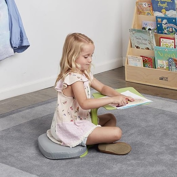The Surf Cushion, Added Seat Cushion for The Surf Portable Lap Desk, Padded Foam Support for Flexible Seating, Grey (Surf Desk Sold Separately)