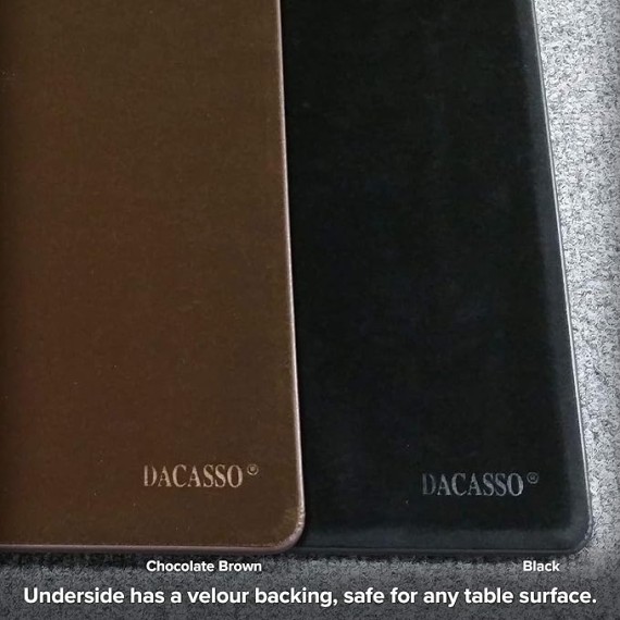 "Black Leather 17"" x 14"" Lap Desk", 17 x 14 x 0.25 (P1052)