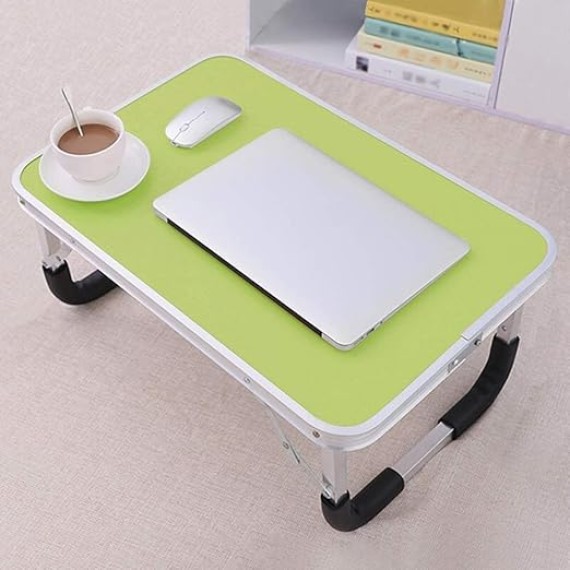 Laptop Desk for Bed,Lap Desks Bed Trays for Eating and Laptops Stand Lap Table, Adjustable Computer Tray for Bed, Foldable Bed Desk for Laptop and Writing in Sofa and Couch Wood