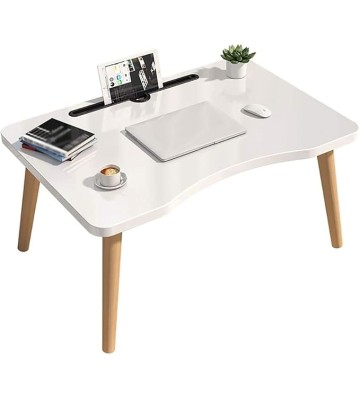 Computer Desk, Japanese-Style Coffee Table, Dining Table, Computer Desk with Card Slot, Children's Study Desk, H30 / 35cm, 2 Colors (Color : B, Size : 60X40X30CM)