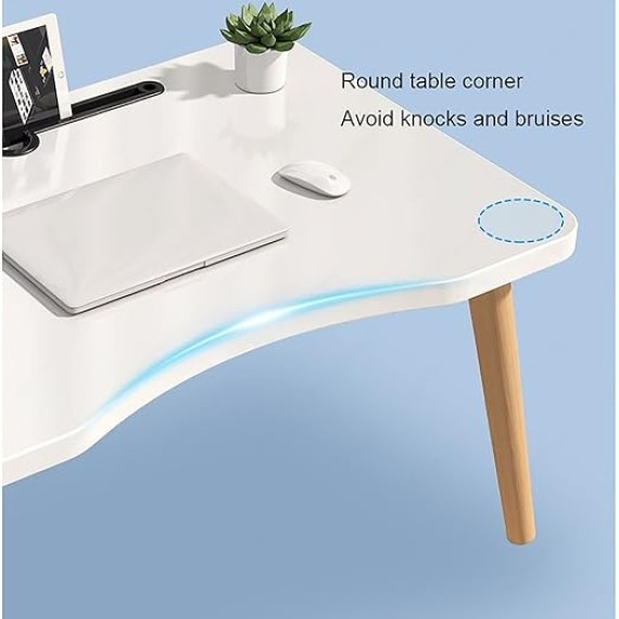 Computer Desk, Japanese-Style Coffee Table, Dining Table, Computer Desk with Card Slot, Children's Study Desk, H30 / 35cm, 2 Colors (Color : B, Size : 60X40X30CM)