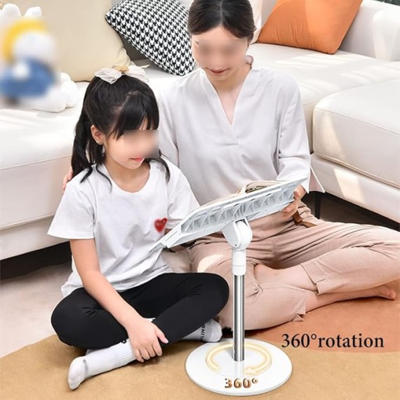 Laptop Desk for Bed, Adjustable Floor Lap Desk, Portable Book Holders for Reading Hands Free, Laptop Stand for Car Sofa Bed Floor Couch Meeting Room