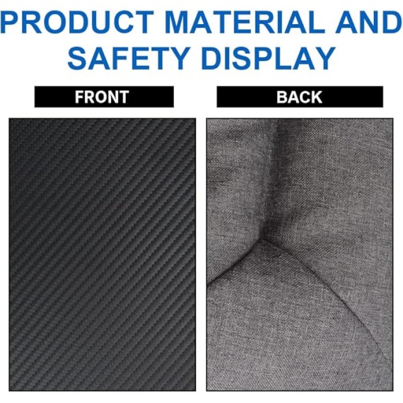 Lap Laptop Desk - Portable Carbon Fiber Laptop Pillow Lap Desk with Pillow Cushion, Fits Up to 13 Inch Laptop, Lightweight and Convenient for Home Office (1-Dark Gray)