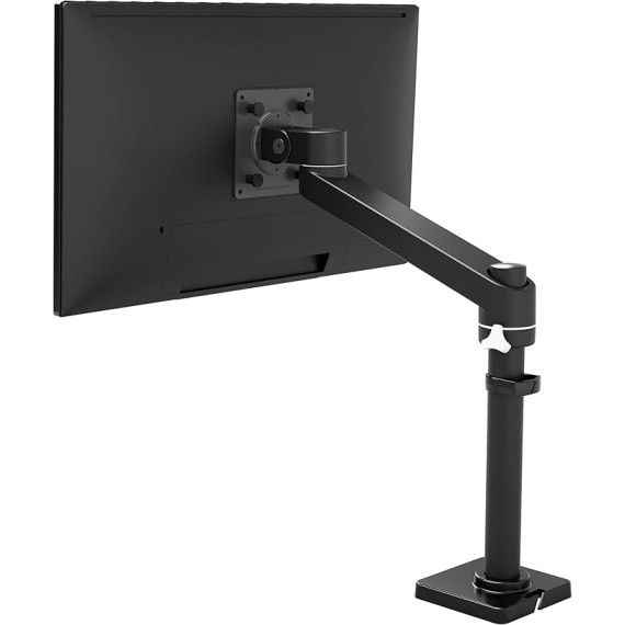 NX Single Monitor Arm, VESA Desk Mount – for Monitors Up to 34 Inches, 0 to 18 lbs – Matte Black