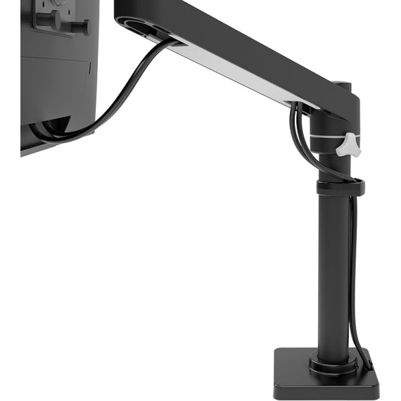 NX Single Monitor Arm, VESA Desk Mount – for Monitors Up to 34 Inches, 0 to 18 lbs – Matte Black