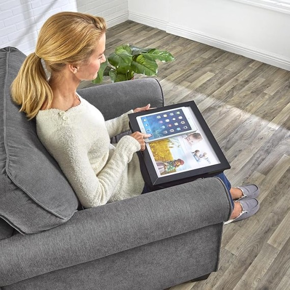 Photo Frame Lap Desk - Personalized Lap Desk with Images