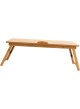 1Pc Desk Folding Table Heighten The Bed Laptop Lap Desk Multifunction Notebook Computer Desk The Lazy Small Table fold Writing Desk Computer Desk Folding Table