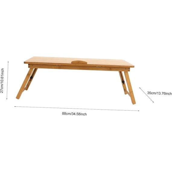 1Pc Desk Folding Table Heighten The Bed Laptop Lap Desk Multifunction Notebook Computer Desk The Lazy Small Table fold Writing Desk Computer Desk Folding Table