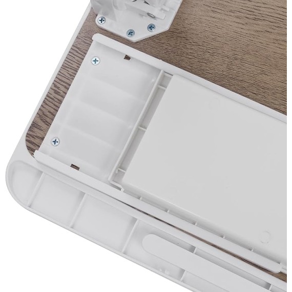Lap Desk for Bed, Lap Desk Bed Desk, Foldable Computer Table, Adjustable Bed Table with Drawer & Bookshelf, Reading Holder for Bed Sofa Couch Floor