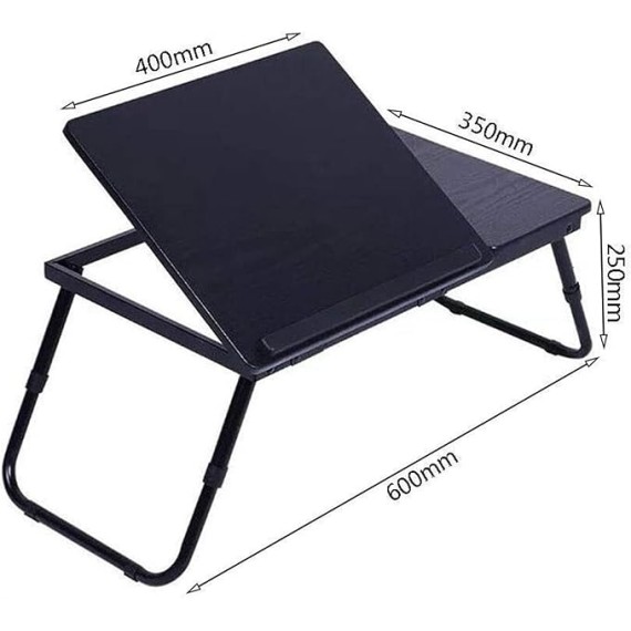 Laptop Bed Table Desk Adjustable Angle Folding Breakfast Reading Multifunctional Small