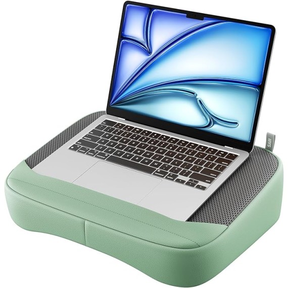 Breathable Lap Desk for Laptop + Laptop Bed Tray Desk