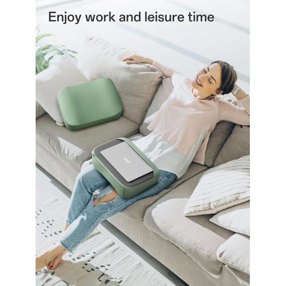 Breathable Lap Desk for Laptop + Laptop Bed Tray Desk