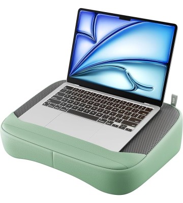 Breathable Lap Desk for Laptop + Laptop Table with LED