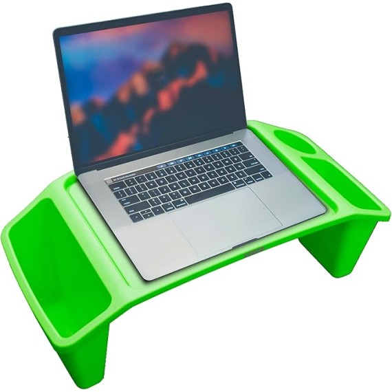 BAZIC Kids Lap Desk Activity Tray Lap Table Portable Desk, Plastic Lapdesk for Children Drawing Eating, Assorted Colors, 8-Pack