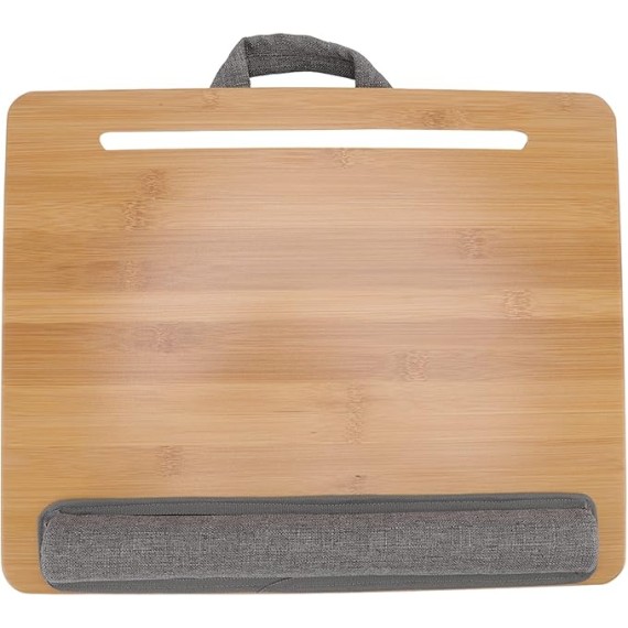 Laptop Desk, Lap Laptop Desk with Pillow Cushion Lap Desk for Laptop with Cushion Laptop Lap Desk Laptop Stand for Home Office Students Use as Computer Laptop Stand, 16.5x13.4in
