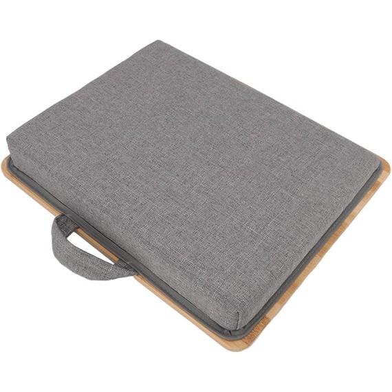 Laptop Desk, Lap Laptop Desk with Pillow Cushion Lap Desk for Laptop with Cushion Laptop Lap Desk Laptop Stand for Home Office Students Use as Computer Laptop Stand, 16.5x13.4in