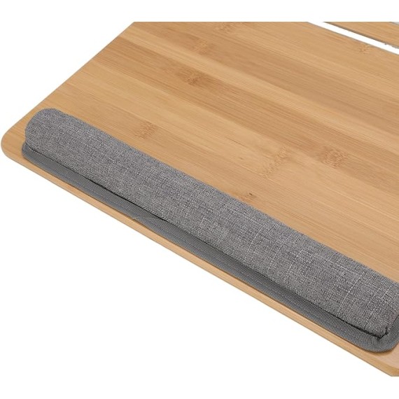 Laptop Desk, Lap Laptop Desk with Pillow Cushion Lap Desk for Laptop with Cushion Laptop Lap Desk Laptop Stand for Home Office Students Use as Computer Laptop Stand, 16.5x13.4in