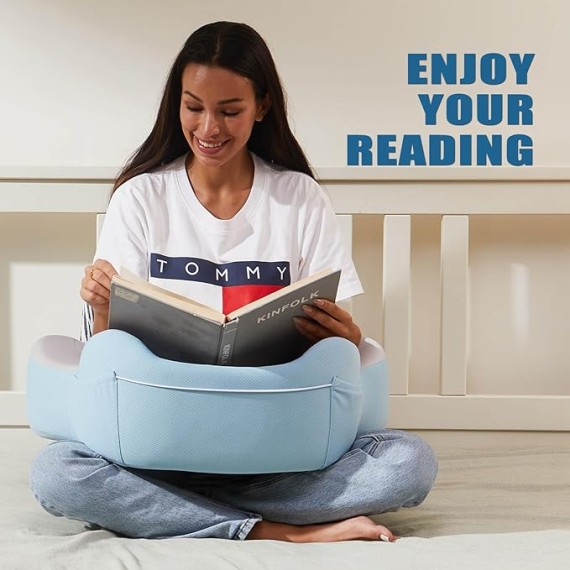 Lap Desk with Cushion, Soft Laptop Pillow for Lap, Portable Desk Pillow, Gaming Pillow Work Pillow for Bed,Couch, Car