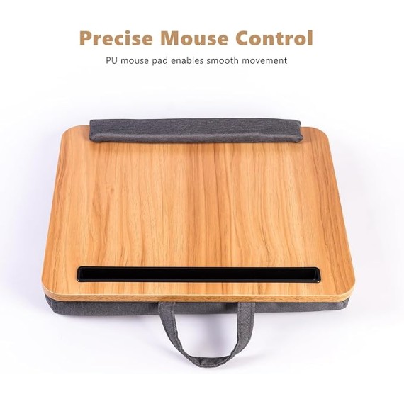 Laptop Stand,Portable Table,Lap Desks for Adults,Fits up to 15.6 Inch Laptop,Home Office Accessories,Laptop Lap Desk for Bed/Couch