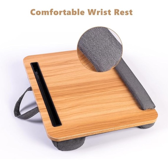 Laptop Stand,Portable Table,Lap Desks for Adults,Fits up to 15.6 Inch Laptop,Home Office Accessories,Laptop Lap Desk for Bed/Couch