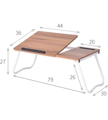 Folding Laptop Desk Foldable Laptop Desk Small Dormitory Table Folding Lap Desk for Bed Or Personal Dinning Table