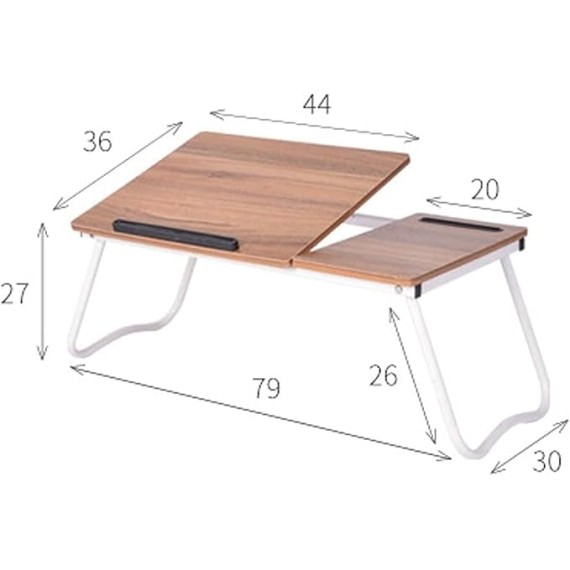 Folding Laptop Desk Foldable Laptop Desk Small Dormitory Table Folding Lap Desk for Bed Or Personal Dinning Table