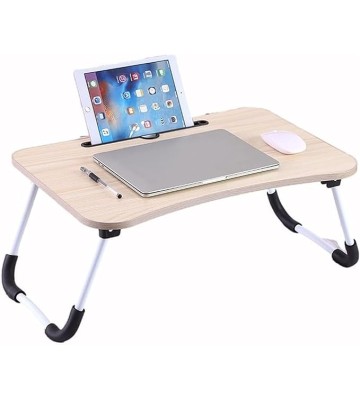 Lap Desk Foldable Stand Multifunction Tablet with Breakfast Tray for Eating, Notebook Computer Reading Writing On Bed Couch
