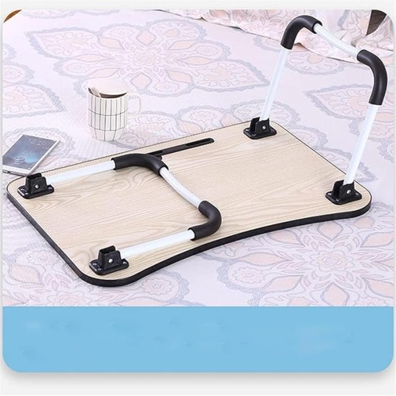 Lap Desk Foldable Stand Multifunction Tablet with Breakfast Tray for Eating, Notebook Computer Reading Writing On Bed Couch