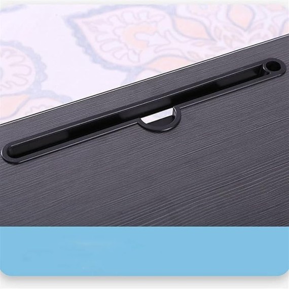 Lap Desk Foldable Stand Multifunction Tablet with Breakfast Tray for Eating, Notebook Computer Reading Writing On Bed Couch