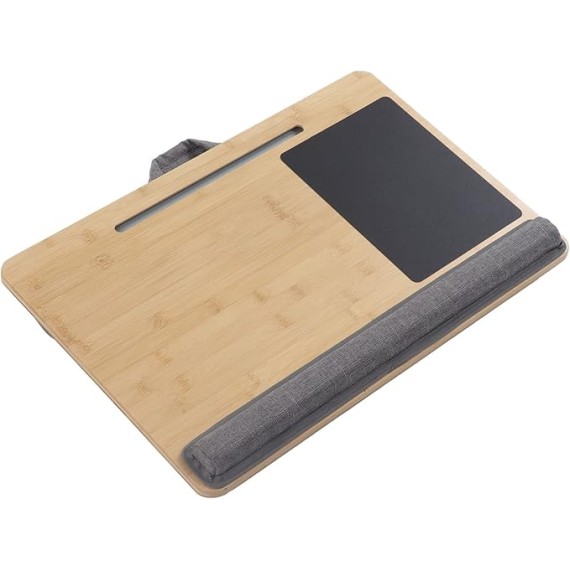 Lap Desk, Ergonomic Angle, Lightweight Laptop Table with Cushion for Sofa Bed for Adults and Children