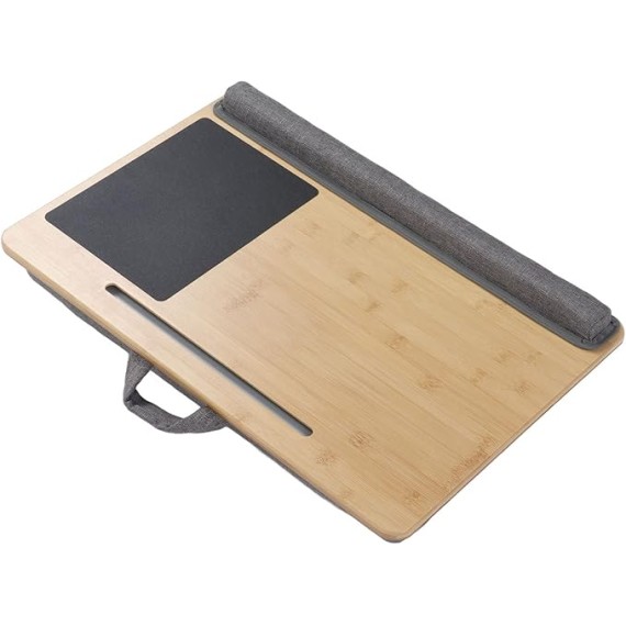 Lap Desk, Ergonomic Angle, Lightweight Laptop Table with Cushion for Sofa Bed for Adults and Children