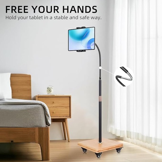 Large Lap Desk with a Tablet Floor Stand