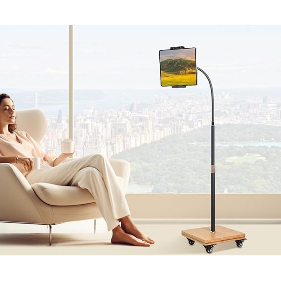 Large Lap Desk with a Tablet Floor Stand
