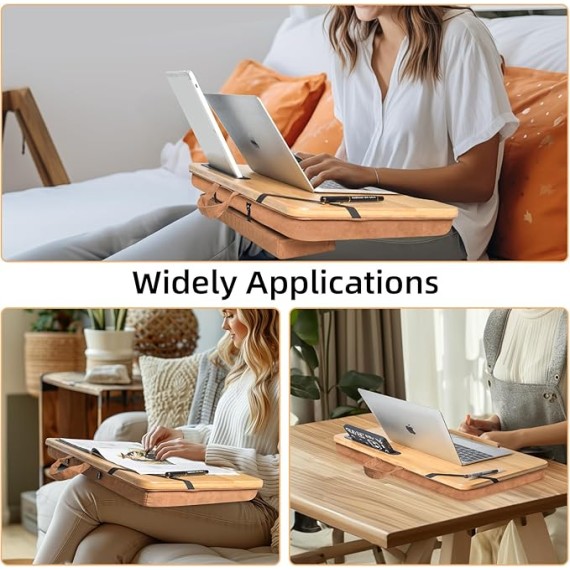 Large Lap Desk with a Tablet Floor Stand