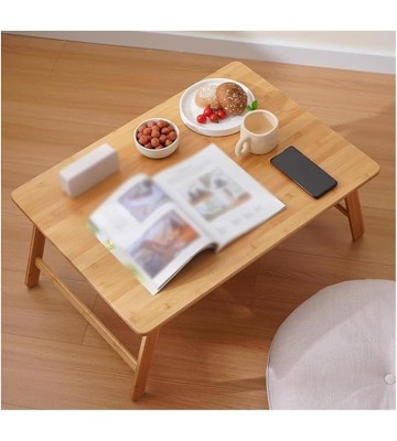 Laptop Desk Bed Table Lap Desk Tray Bed Table Bed Low Table Portable Lap Desk Lap Standing Desk Bed Table Height Adjustable Foldable Laptop Table Multipurpose Lap Tray(Wood,80*50cm/31.5*19.7i