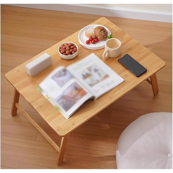 Laptop Desk Bed Table Lap Desk Tray Bed Table Bed Low Table Portable Lap Desk Lap Standing Desk Bed Table Height Adjustable Foldable Laptop Table Multipurpose Lap Tray(Wood,80*50cm/31.5*19.7i