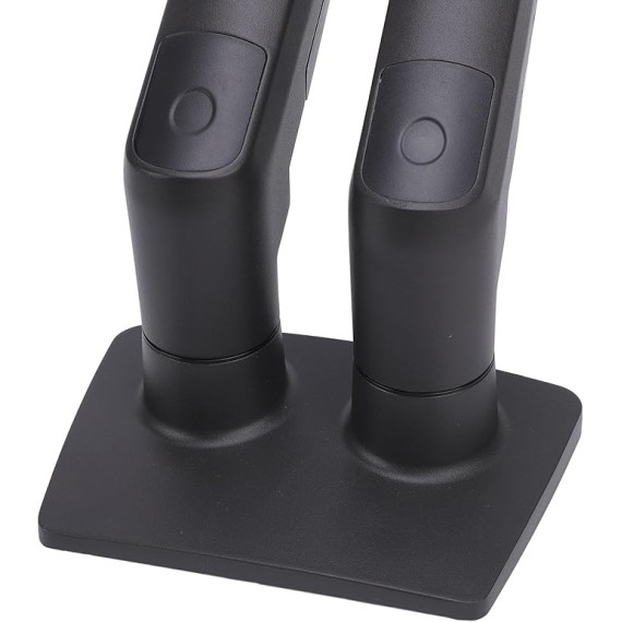 Monitor and Laptop Mount, Adjustable 2 in 1 Combo Mount for 17-30in Display and 10-17in Laptop, Single Arm Holds 19.8lbs